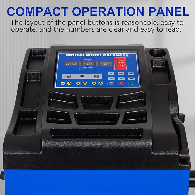 BILT HARD Tire Changer & Wheel Balancer Combo with Bead Blaster, 24" Capacity & Dual Assist Arms Wheel Changer and Tire Balancer for Auto Repair and Tire Service