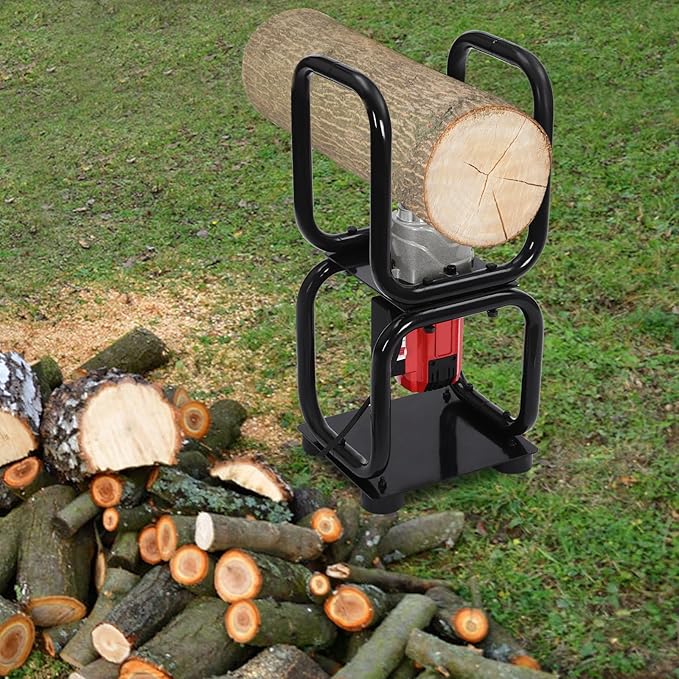 3.3KW Electric Firewood Splitter, 110V 450RPM Log Splitter Tool Freestanding Wood Splitter Machine for Home & Outdoor