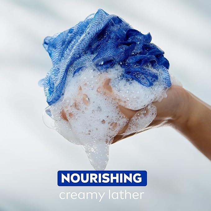 NIVEA Nourishing Shea Butter Body Wash, 20 Fl Oz Bottle Refreshing White Peach and Jasmine Scented Body Wash, 20 Fl Oz Bottle, Skin Care Set with Provitamin B5 and Vitamin E
