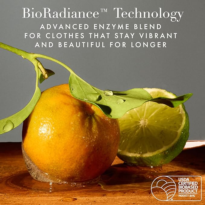 The Laundress Fresh Take Luxury Laundry Detergent, Long-lasting Green Citrus Fragrance up to 7 Days of Scent, BioRadiance Enzyme Technology, Keep Clothes Vibrant for Longer, USDA Biobased, 15 Loads