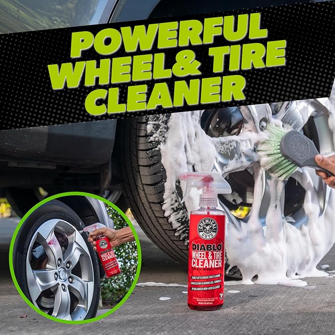 Chemical Guys Clean and Shine Car Wash Starter Kit - 7-Piece Set with 3 x 16 oz Car Detailing Chemicals, Safe for Cars, Trucks, SUVs, Motorcycles, Jeeps, RVs, and More