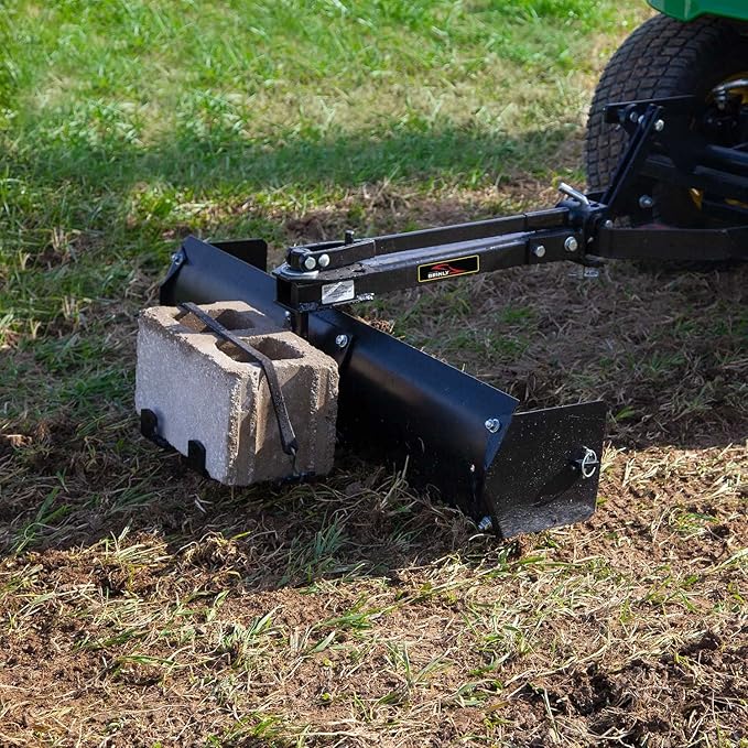 Brinly BS-42BH-A 42" Sleeve Hitch Tow Behind Box Scraper