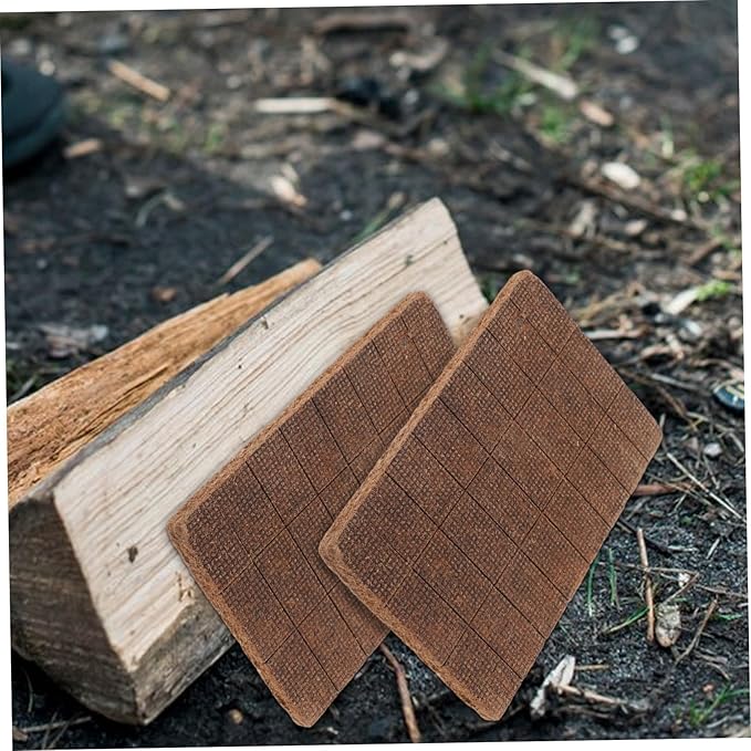 72pcs Fire Starter Cubes for Camping BBQ Recyclable Wood Fiber Wax Firewood Starter Blocks for Charcoal Fireplace Outdoor Indoor Use for Grills Stoves