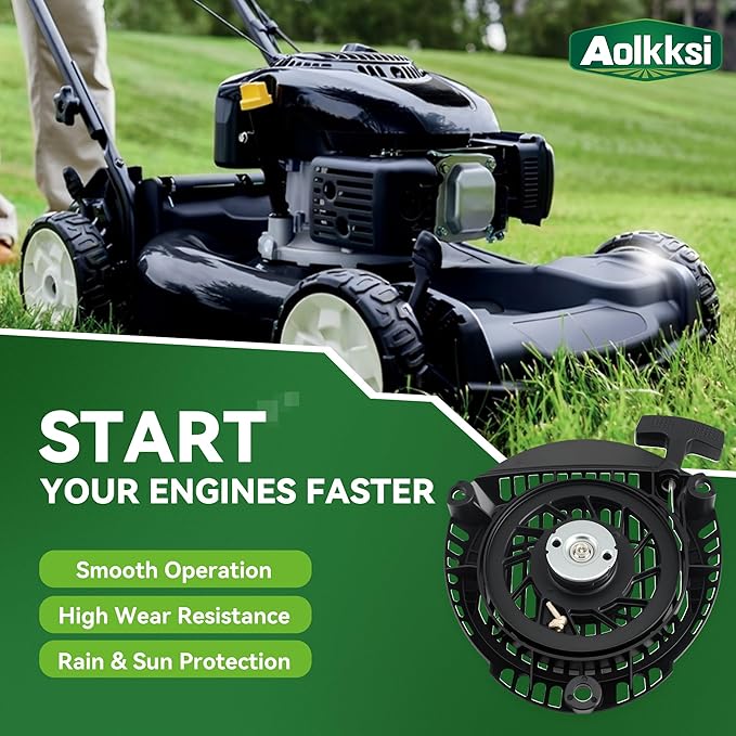 1416520 Recoil Starter Assembly For Kohler XT650 XT675 XT775 XT800 6.5 6.75 7.75 8.0 HP 149cc 173cc Engine Toro Lawn Mower Pull Start，Replaces 1416520-S 1416520S
