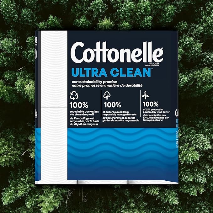 Cottonelle Ultra CleanCare Toilet Paper, Strong