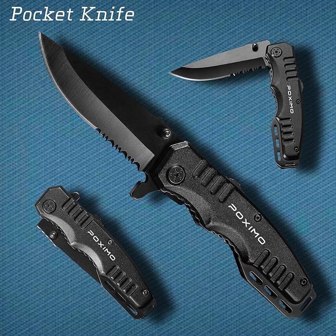 Gifts for Christmas, Multitools Set with Multi-Pliers, Pocket Knife, Tactical Pen 3-In-1, Christmas Gifts Stocking Stuffers for Men Women, EDC Multi-tools(Merry Christmas)