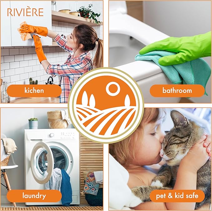 Rivière 12% Scented Hydrogen Peroxide, Gallon, Orange