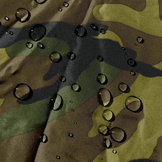 EliteShield Lightweight ATV Cover, Weatherproof Quad Cover, Water and Wind Resistant Four Wheeler Cover for Polaris Kawasaki Yamaha Suzuki Honda Arctic Cat Can-Am, Camo Color fits 96" Long