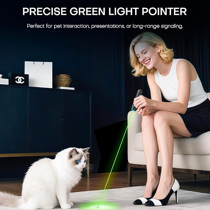 Rechargeable EDC Flashlight 1500 Lumens,Flat Tactical Flashlights with Green Light and U V,Dual-Switches Small Flash Light with Digital Display,Waterproof Light for Home,Outdoor,and Emergency Use