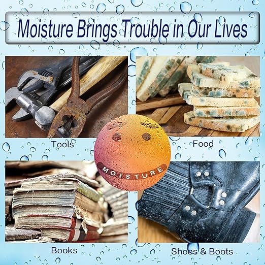Silica Gel Packets with Color Indicating, 10 Gram [50 Packs] Desiccants Packs Moisture Absorbers, Food Grade Silica Gel for Storage Moisture Control