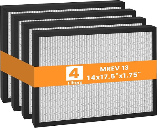 14 x 17.5 x1.75 MERV 13 Replacement Dehumidifier Filter for Santa Fe Advance90, Advance100, Advance120, Honeywell DR90 & DR120 Dehumidifier Models, 4 Packs
