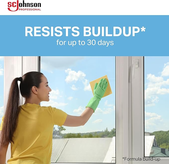 Windex Glass & Multi-Surface Cleaner, 128 Oz Bottle, Case Of 4