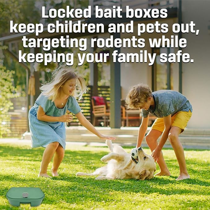 Exterminators Choice Replacement Keys for 3 Pack Bait Box Set - Compatible with Green and Black Exterminators - Controlling Mice and Others