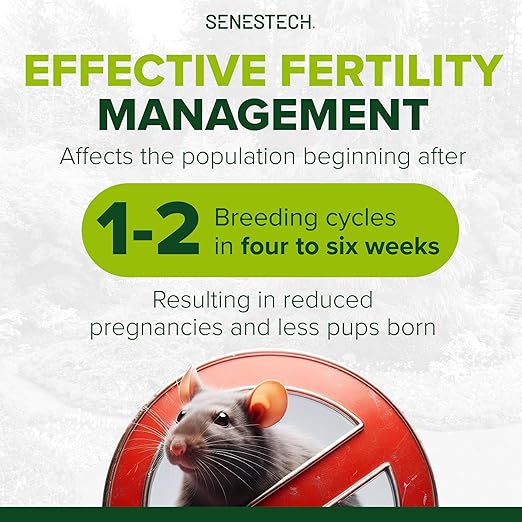 Evolve Rat Birth Control Soft Bait Sausages – 3 lbs | Scientifically Proven Rat Population Control | Not a Poison, Eco-Conscious, Long-Term Population Management