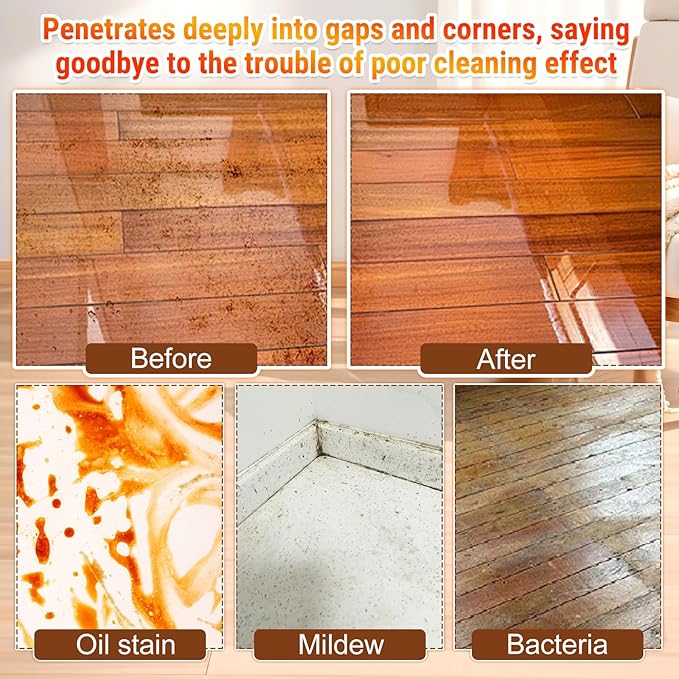 Solubril Tile Cleaner-Heavy Duty Solubrilho Floor Cleaner - 0.5L Heavy Duty Floor Cleaner, Multipurpose Powerful Stain Removing Liquid for Multi-Surface Use, Bathroom, Kitchen, Floors & Non-Slip
