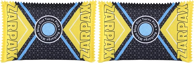 125g Rechargeable Desiccant Packs Dehumidifier Bag - 2 Pack - Moisture Absorbers For Safes, Car, Bathroom, Storage, Garage - Moisture Remover Eliminates Humidity - Reusable Desiccant Bags