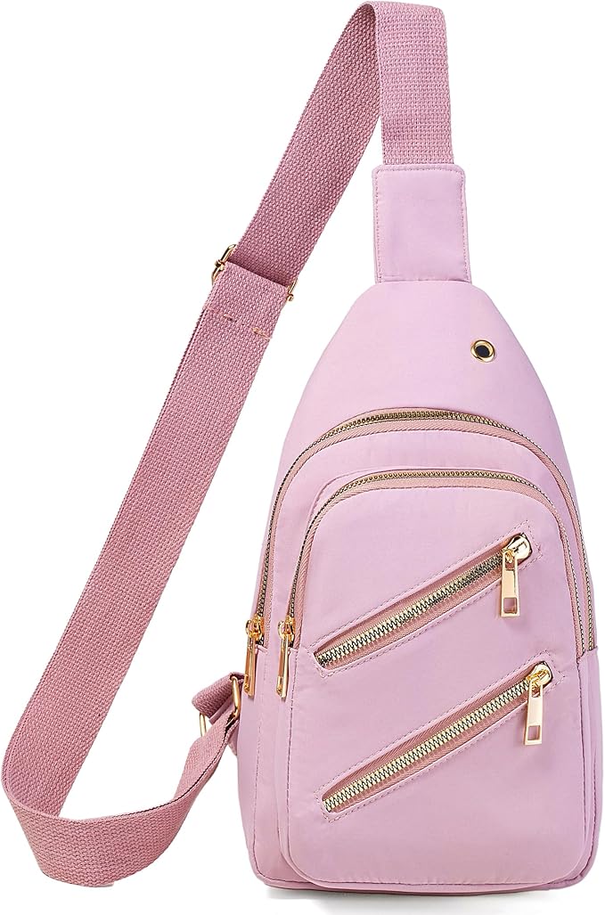 Sling Bag Crossbody Bags for Women, Small Sling Backpack Cross Body Bag Fanny Pack for Outdoors Hiking Traveling