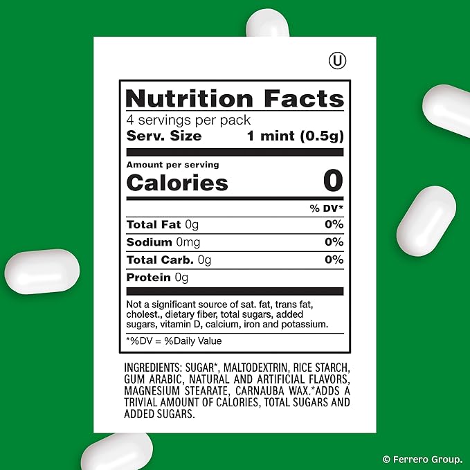Tic Tac Freshmints, Bulk Bag with 100 Mini Packs (4 Mints each), Share-Size, On-the-Go Mints, 6.7 oz