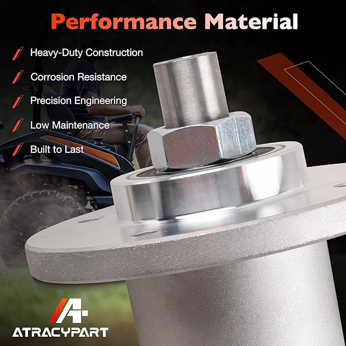 Mower Deck Spindle Assembly Heavy Duty for 54" 61" 72" Decks, Compatible with Spartan RT, RT Pro, RT HD, SRT, SRT XD, SRT XDe, RZ, RZ Pro Series, Replaces 437-0005-00