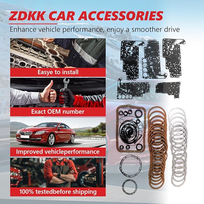 V4A51, R4A51 Transmission Master Rebuild Kit Overhaul V5A51, R5A51 Fits for CHALLENGER 2001-2011 V6 3.0L for L200 MONTERO STRADA for LEIBAO Auto part