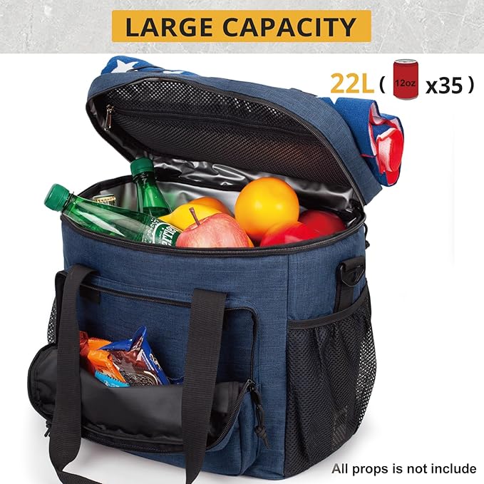 Lunch Box for Men, Tactical Lunch Bag MOLLE Webbing Leakproof Insulated Lunchs Cooler Women Adult Meal with Adjustable Shoulder Strap Lunch Pail