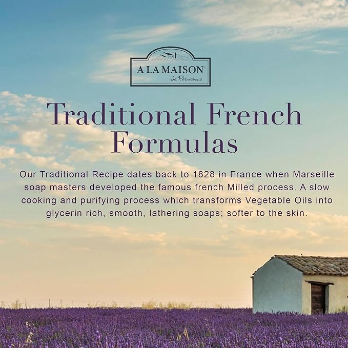 A LA MAISON French Liquid Hand Soap, Heirloom Peach - Natural Hand Wash Made with Essential Oils - Biodegradable, Plant-Based, Vegan, Cruelty-Free, Alcohol & Paraben Free (16.9 oz, 3 Pack)