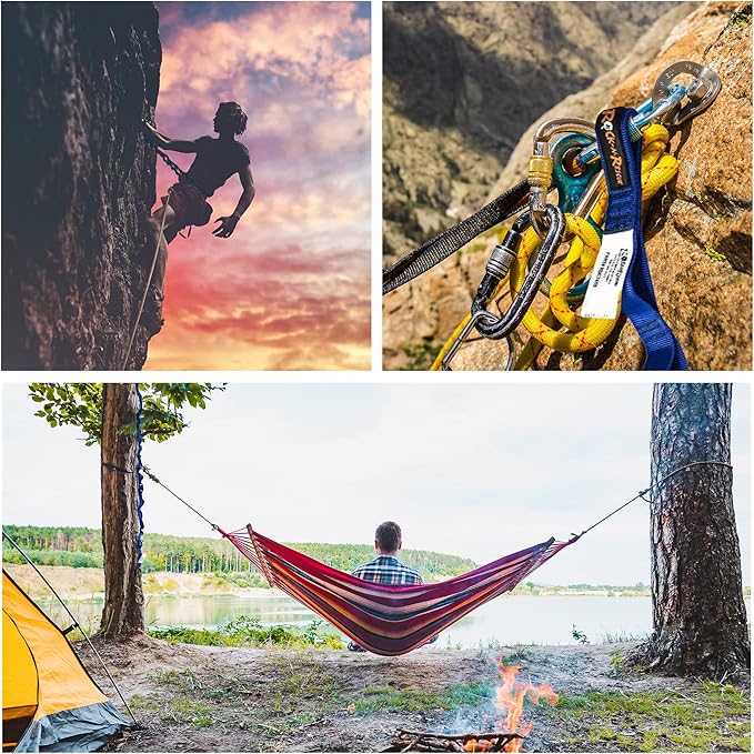 Rock-N-Rescue Daisy Chain - 15.5 kN, Nylon Multi-Loop Sling, Made in USA, Rock Climbing, Firefighter, and Rescue Gear