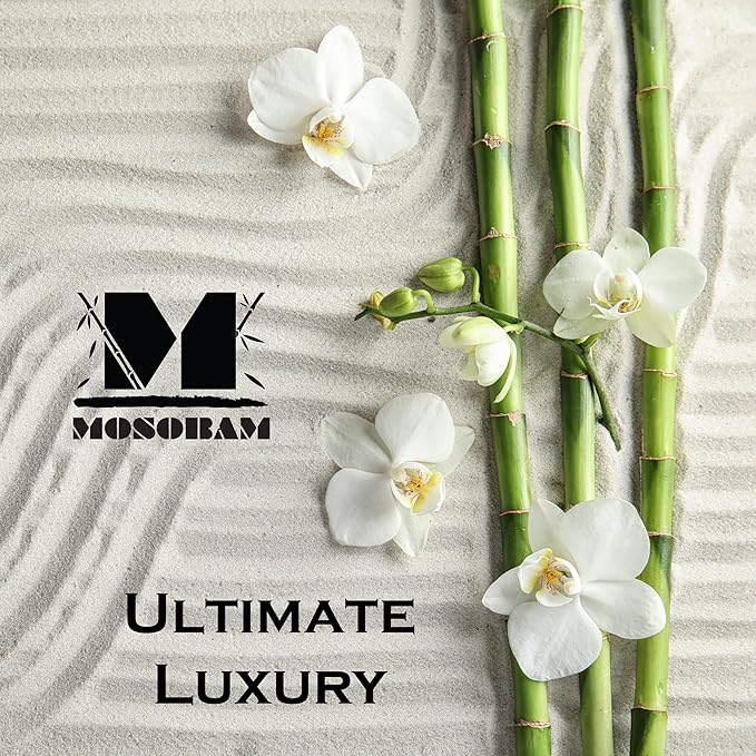 Mosobam Luxury Turkish Bath Towels 30X58 Navy Blue Oversize 700 GSM Bamboo Viscose & Aegean Turkish Combed Cotton