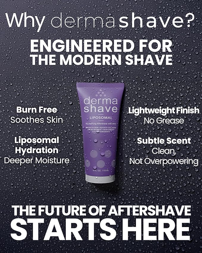 After Shave Lotion for Men - Great for Sensitive Skin - Liposomal Aftershave - No Greasy Feel, Clean Antiseptic Formula