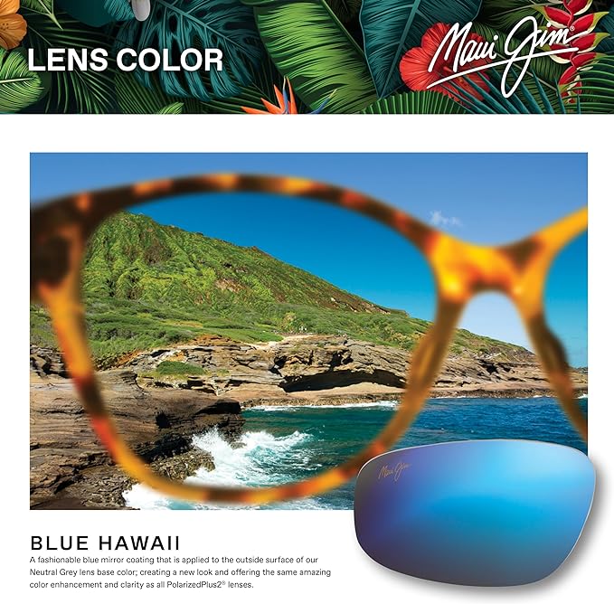 Maui Jim Polarized Women's Plumeria Cat Eye Sunglasses