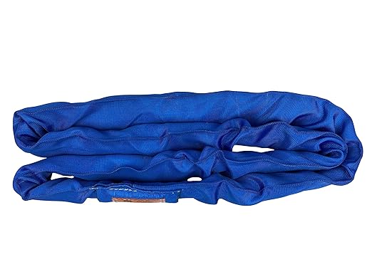 Power Lift PL7x50' Blue Polyester Round Sling (21,200 lb. Vertical Capacity)| Various Sizes in Listing | Kennedy Wire Rope & Sling Co. | Proudly Manufactured in The USA