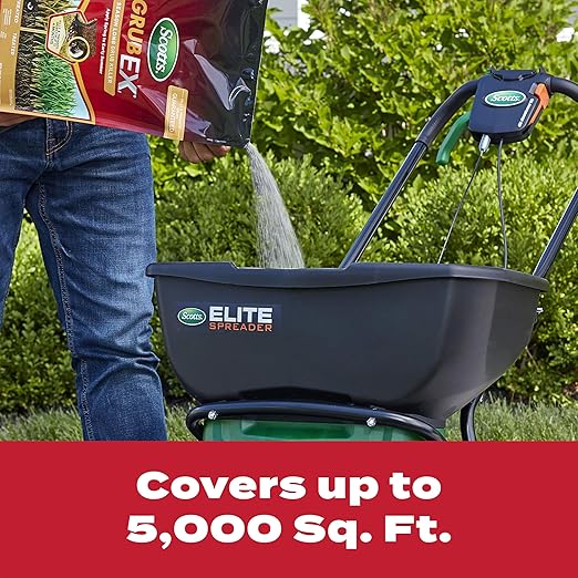 Scotts GrubEx1 Season Long Grub Killer, Protects Lawns Up to 4 Months, 5,000 sq. ft., 14.35 lbs.