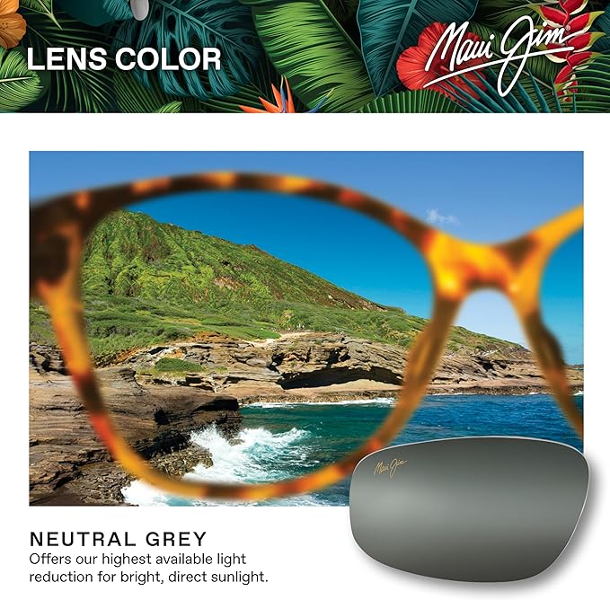 Maui Jim Polarized Women's Kou Cat Eye Sunglasses