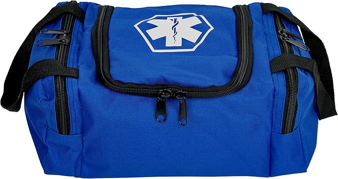 Dixie EMS Dixigear Empty First Responder II Bag 10.5" x 5" x 8" - Blue