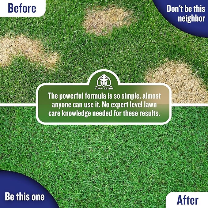 Turf Titan K9 Correcter w/Hose End– Dog Urine Neutralizer for Lawn (32 oz) – Urine Neutralizer For Dogs to Revive your Grass – Lawn Care Solution for Green, Odor-Free Grass – Covers Up to 8,000 Sq Ft