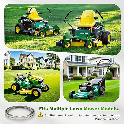 Lawn Mower Deck Belt for Bad Boy 041-4022-00 Grasshopper 382090 Scag 483325 John Deere TCU13198 Hustler 791988, Ref No B-138 42", 42" CZT, 54" MZ Magnum mowers 141 x 5/8 inch