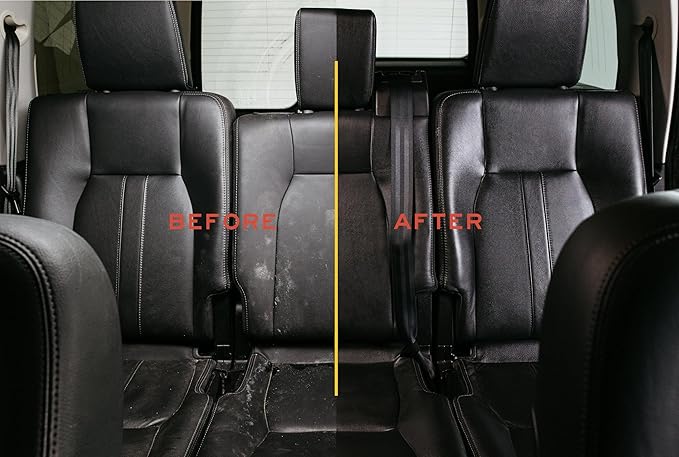 Leather Honey Leather Cleaner: Non-Toxic Leather Care Made in the USA Since 1968. Deep Cleans Leather, Faux & Vinyl - Couches, Car Seats, Purses, Tack, Shoes & Bags. Safe Any Colors & White Leather