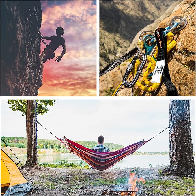 Rock-N-Rescue Daisy Chain - 15.5 kN, Nylon Multi-Loop Sling, Made in USA, Rock Climbing, Firefighter, and Rescue Gear