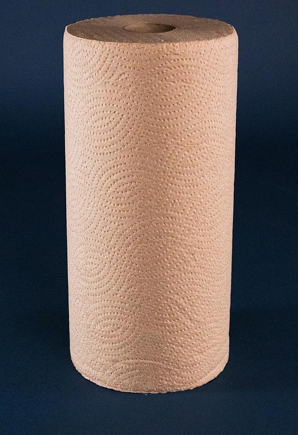 Marcal Paper Towels, Recycled Kraft Kitchen Paper Towels, 2-Ply, 250 Sheets Per Roll, 12 Rolls, Chemical Free (250HCK)