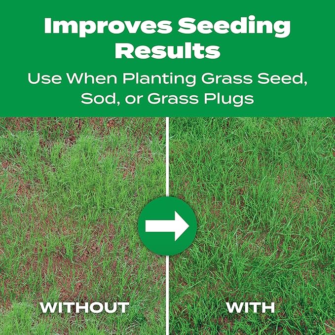Scotts Turf Builder Starter Fertilizer for New Grass, Use When Planting Seed, 14,000 sq. ft., 42 lbs.